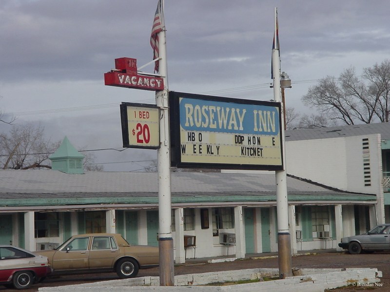 Holbrook Motel Signs - Holbrook Arizona 1-05 311